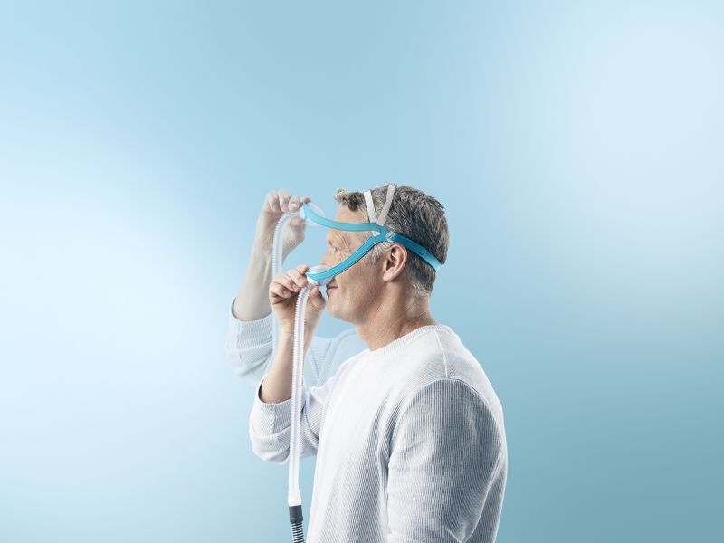 Fisher & Paykel Evora kompakte Nasalmaske -  CPAP Schlaftherapie Nasal-Maske
