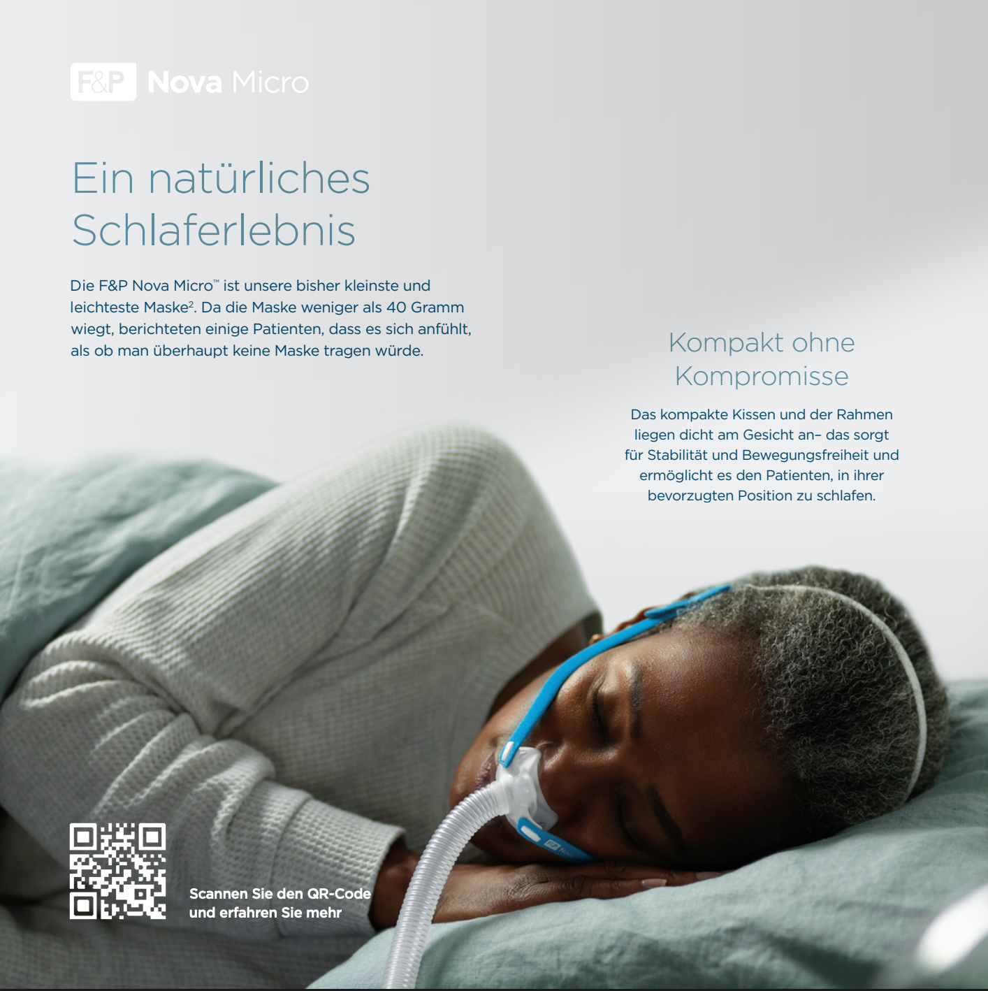 Fisher & Paykel Nova Micro Maske Nasenpolstermaske S, M L oder Fit Pack-